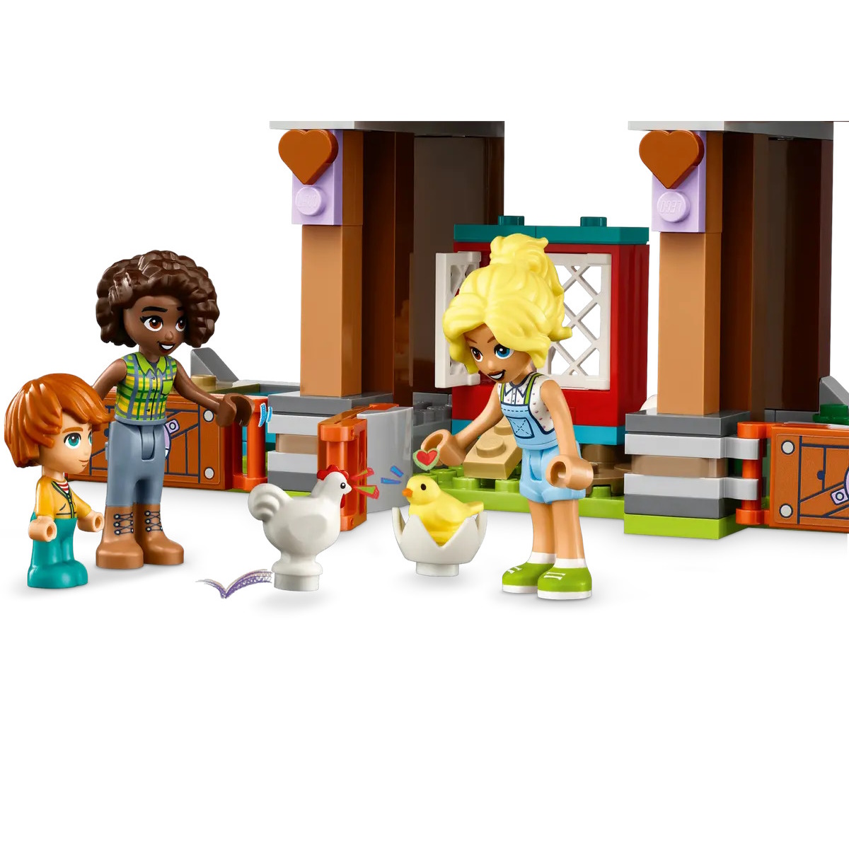 Конструктор LEGO Friends Приют для сельскохоз животных блочный - фото 7