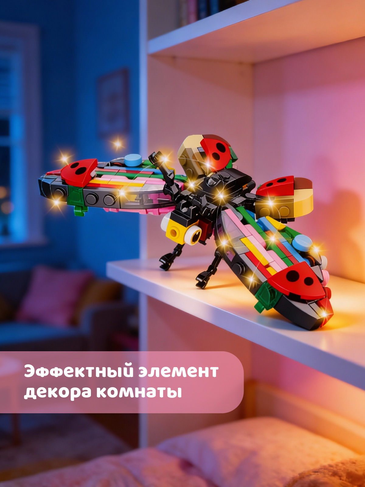 Конструктор Constructa Бабочка 318 дет. - фото 4