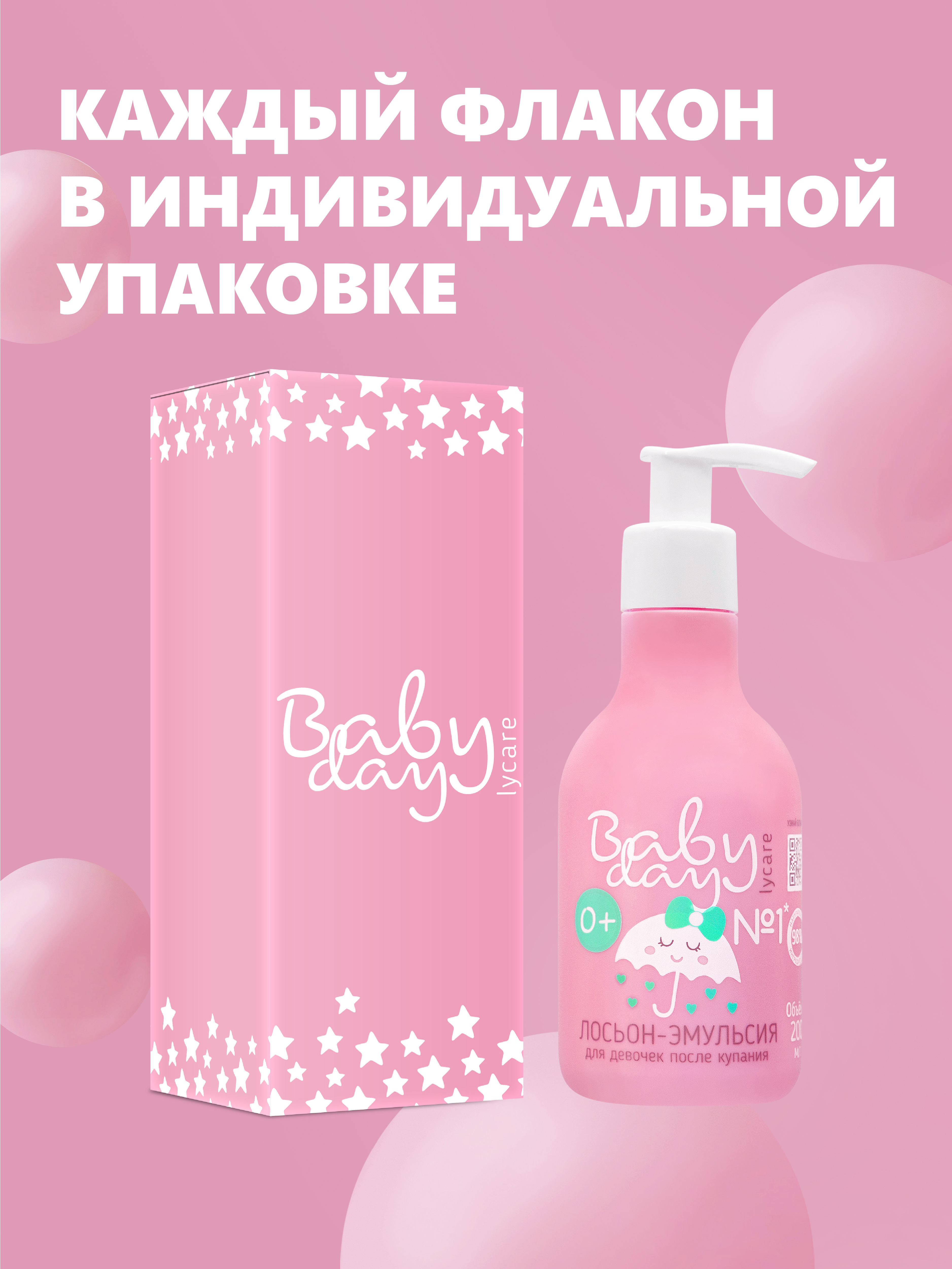 Лосьон LYCARE BabyDay после купания 0+ 200 мл - фото 8