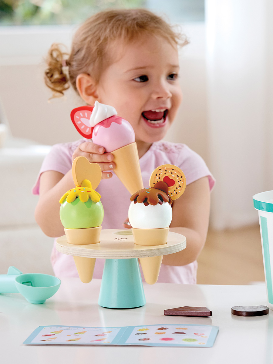 Изображение товара Игровой набор Мороженое Hape для детей от 2 лет