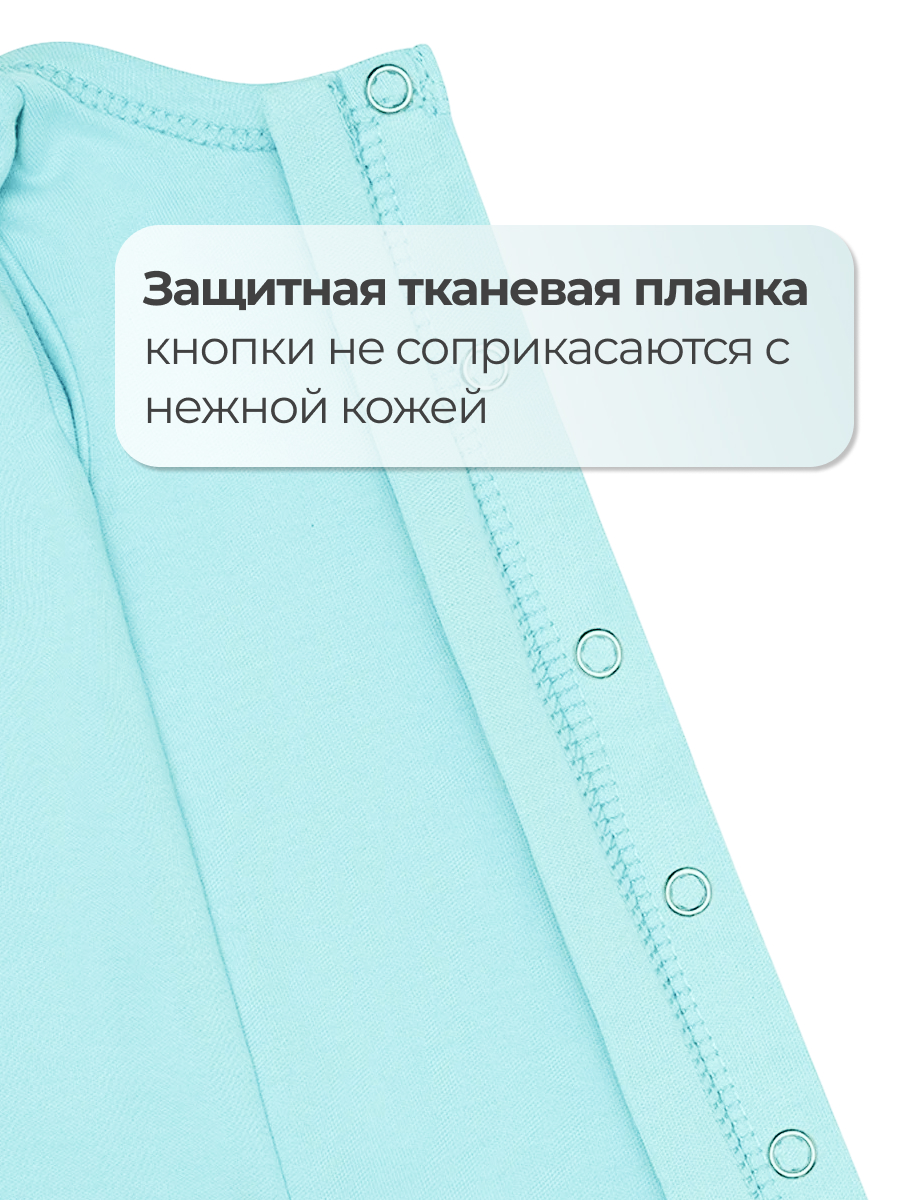 Боди для недоношенных Эскимо 2-704мята - фото 3