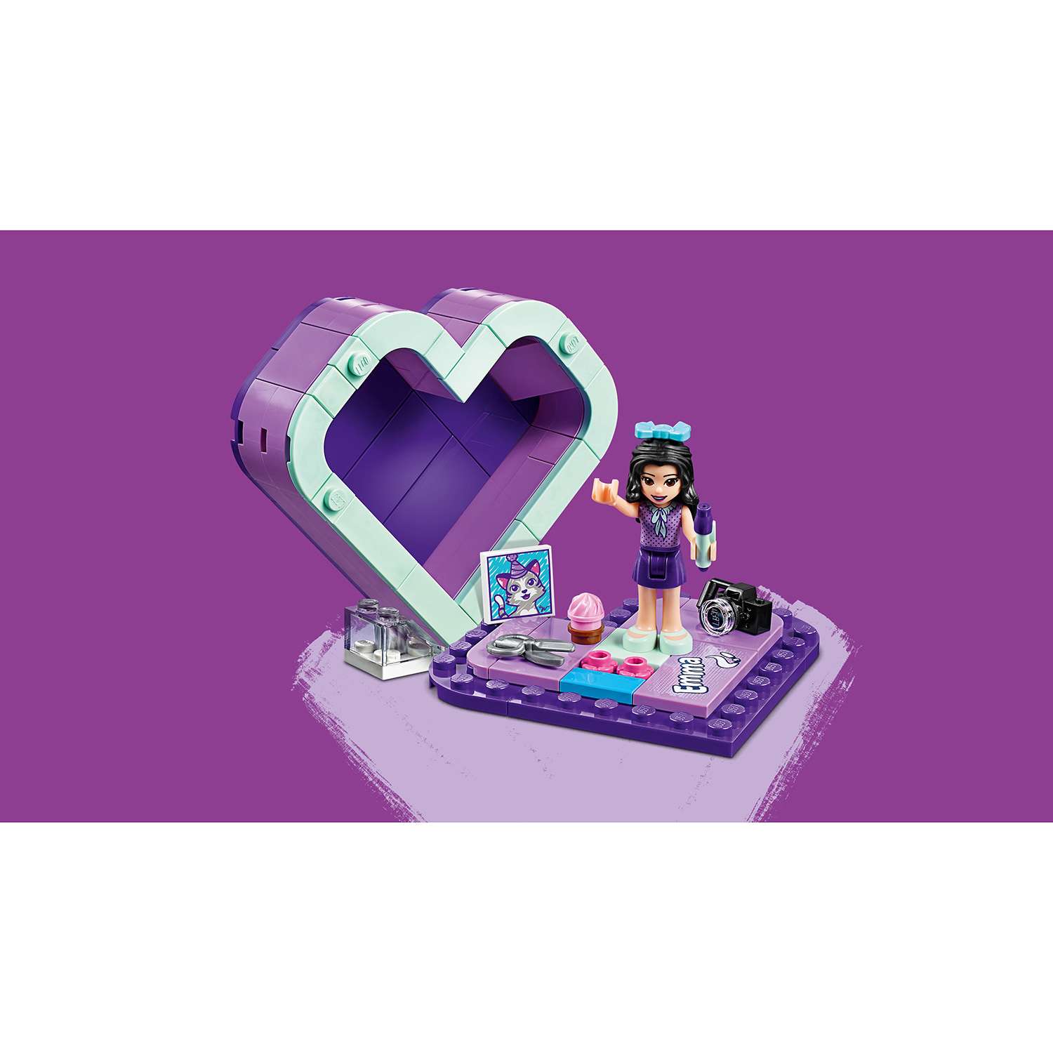 Конструктор LEGO Friends Шкатулка-сердечко Эммы блочный - фото 10