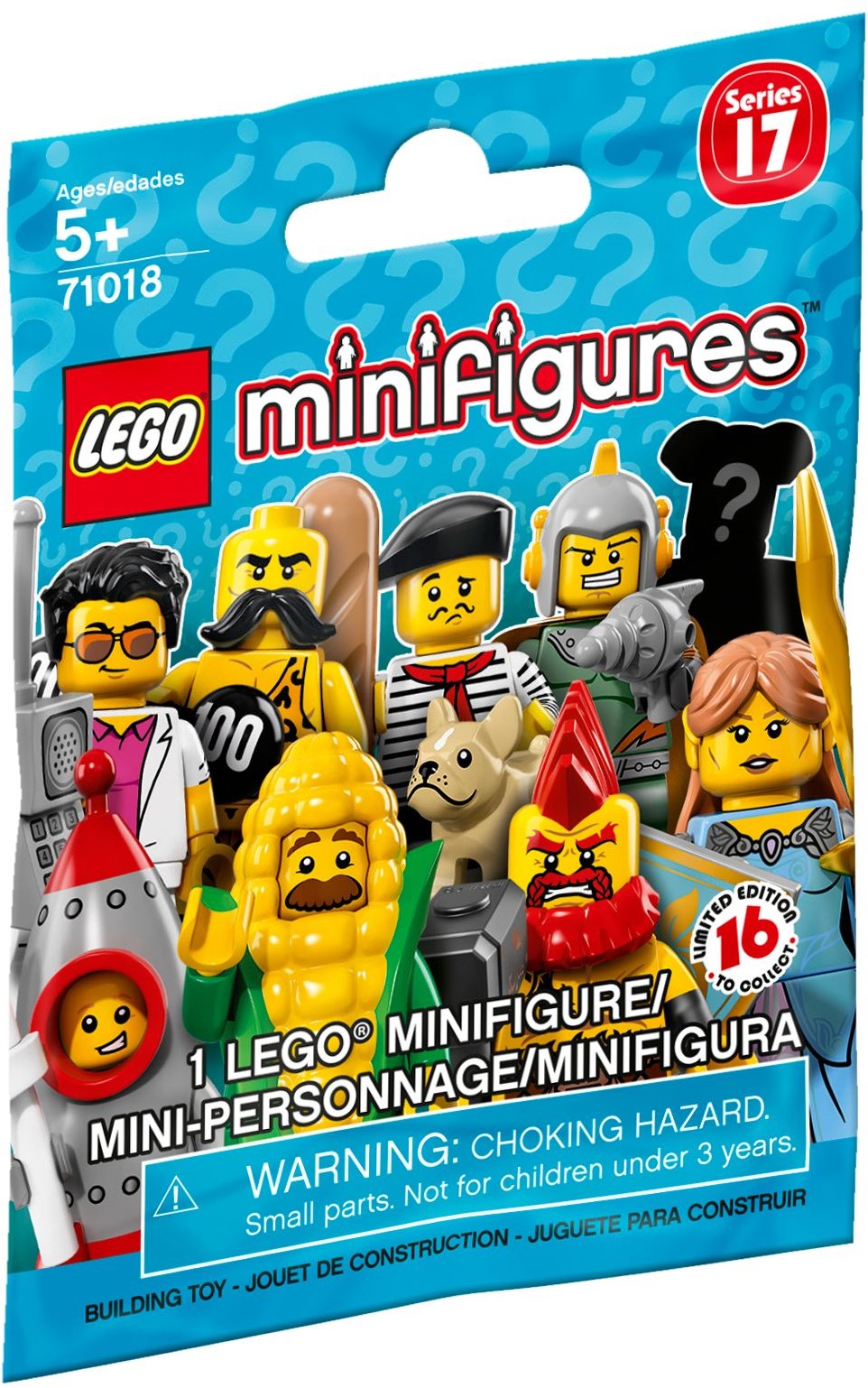 Конструктор LEGO Minifigures серия 17 1 дет. - фото 1