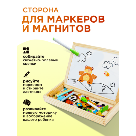 Доска для магнитного рисования Bluepink Hearts