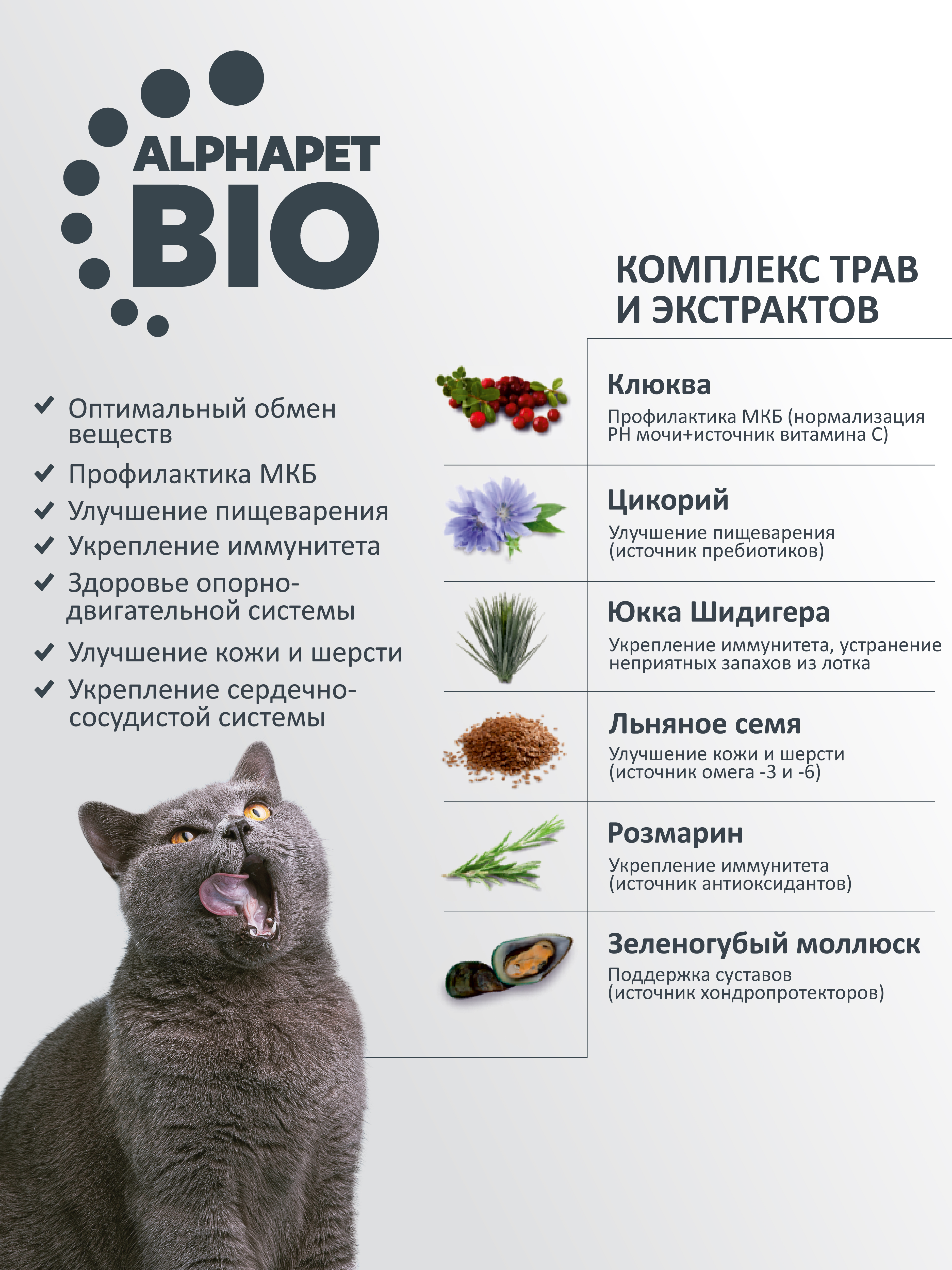 Сухой полнорационный корм холистик AlphaPet с уткой и цыпленком - фото 5