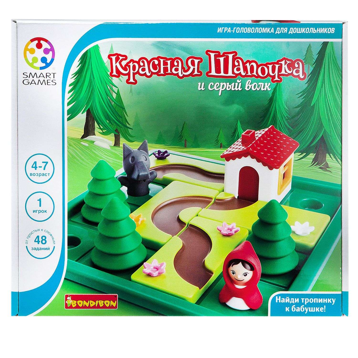 Настольная игра Bondibon Красная Шапочка и серый волк - фото 9