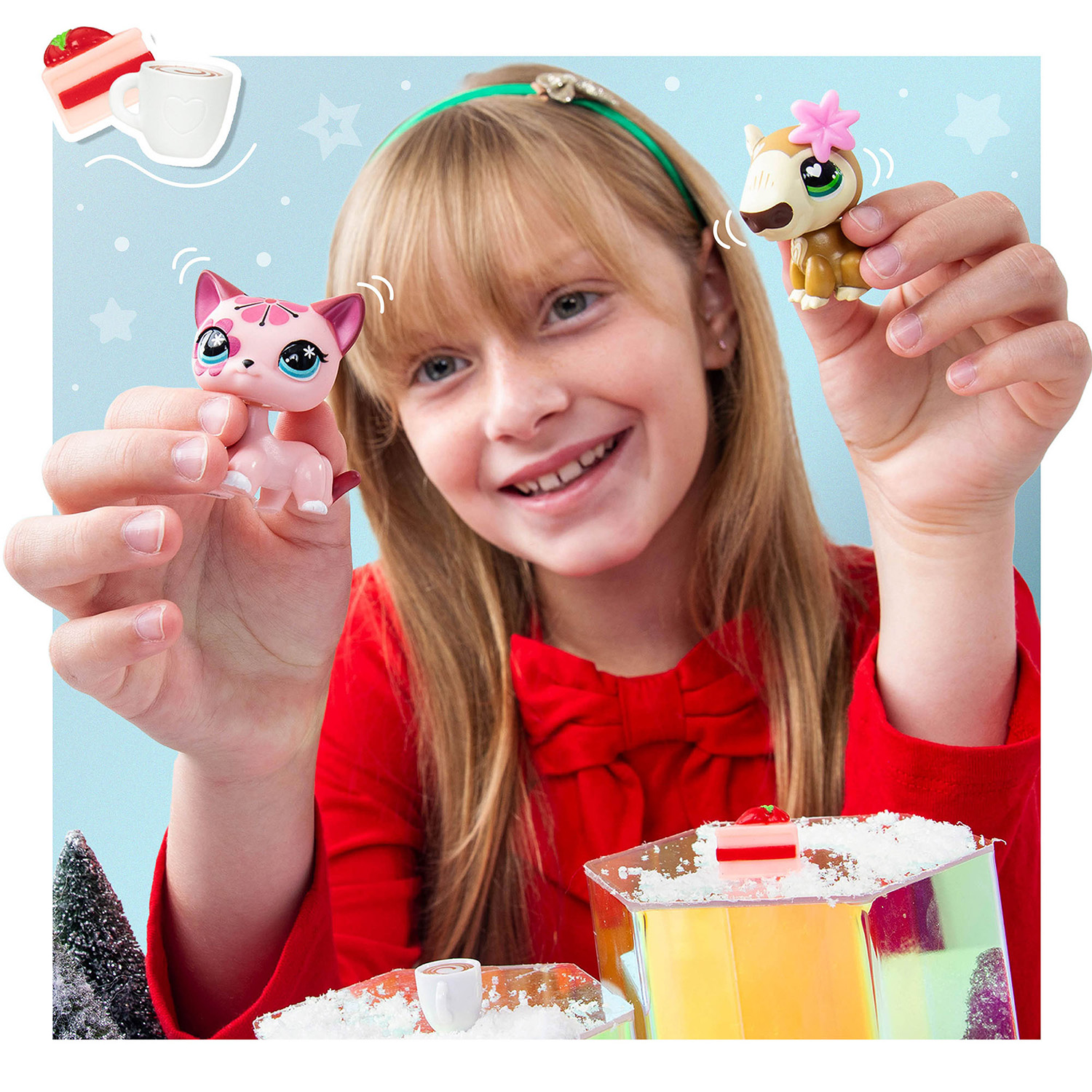 Игровой набор Littlest Pet Shop Рождественские Каникулы - фото 6