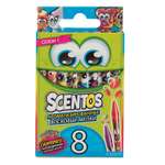 Восковые мелки Scentos 8 шт.
