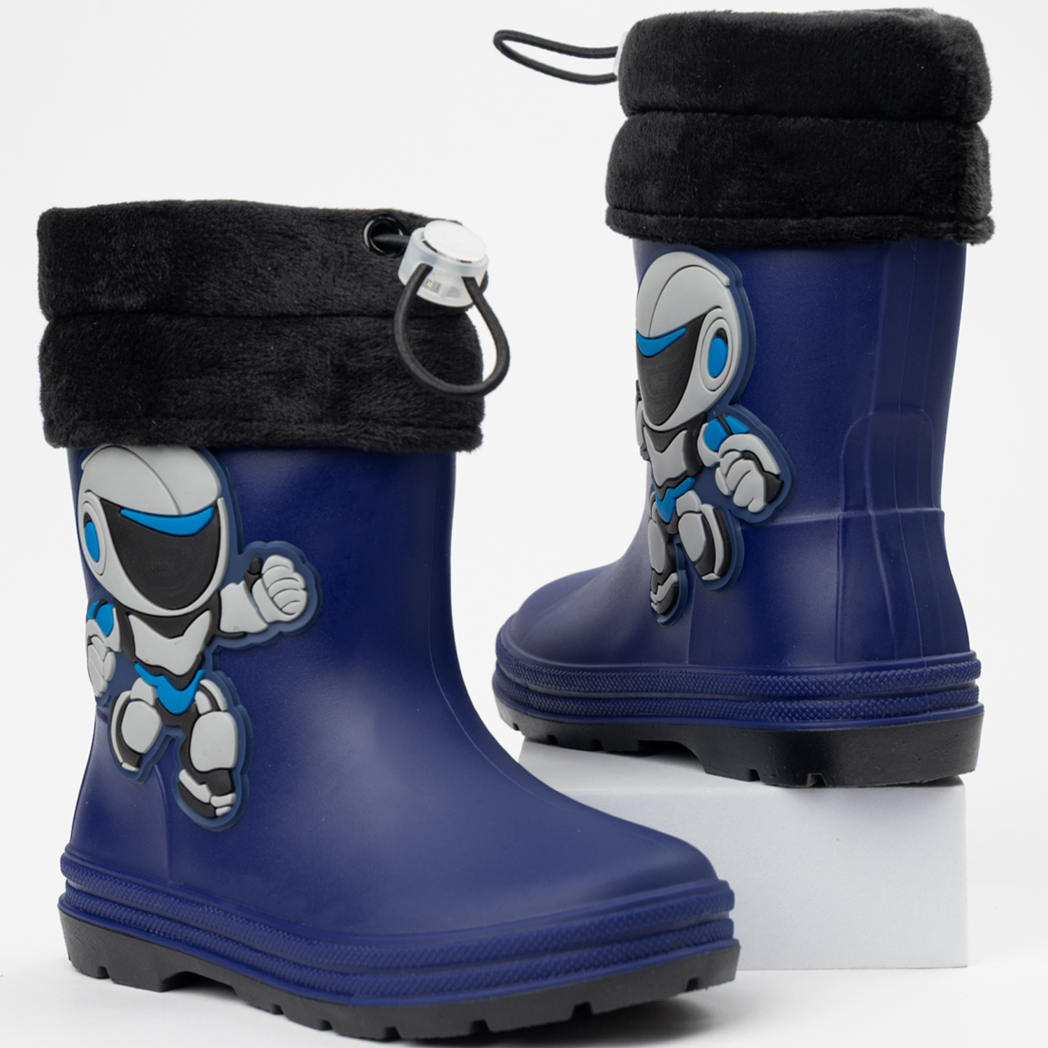 Резиновые сапоги TikkaGo 7B05_2025-05_navy-black - фото 2