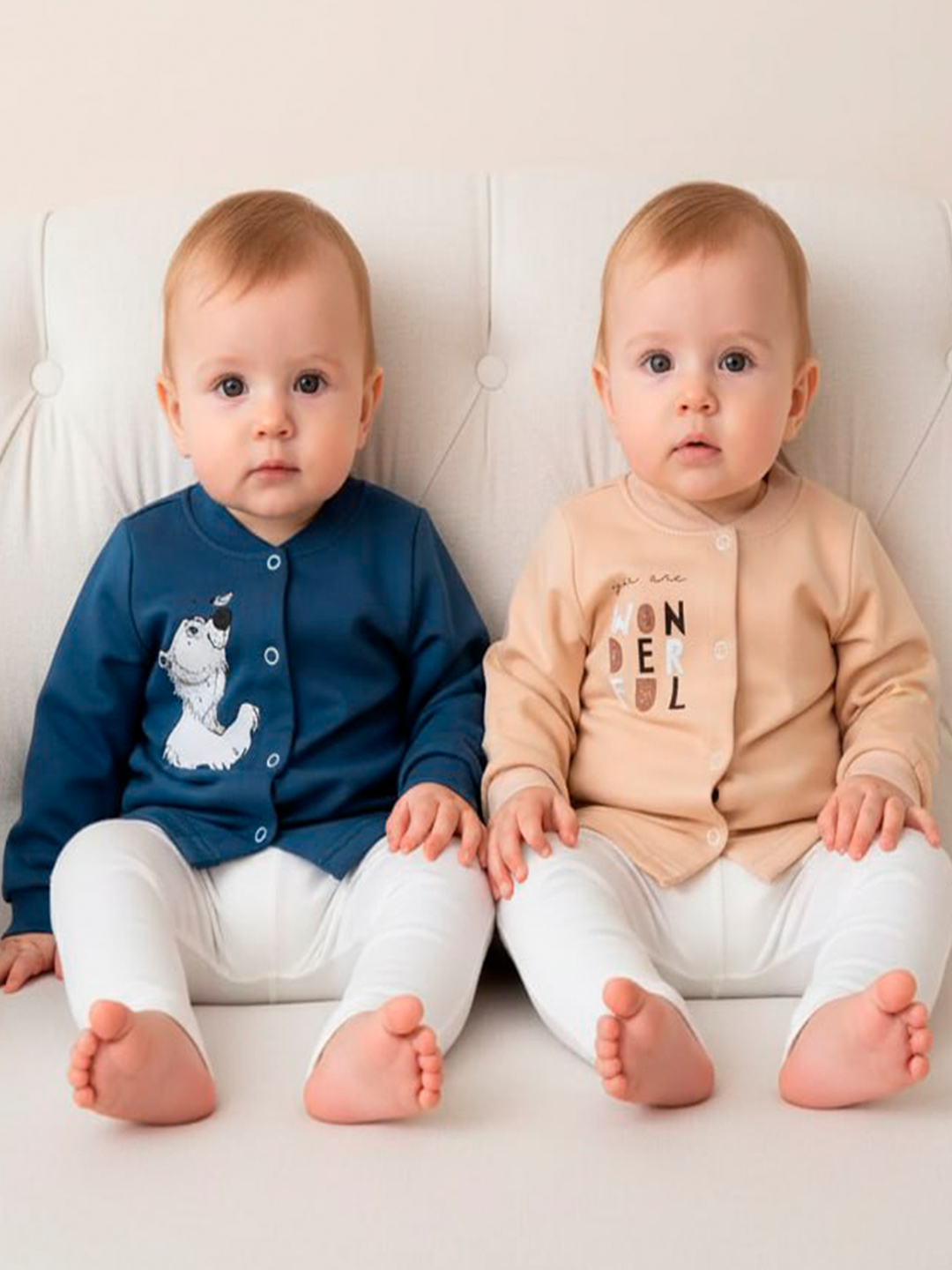 Кофточка 2 шт Совенок Дона АД1-201-50/22-23 - фото 2