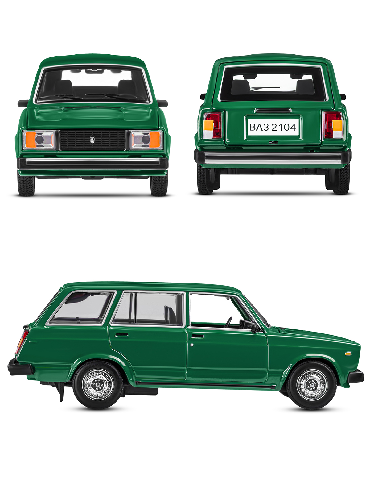 Автомобиль АВТОпанорама ВАЗ 2104 1:24 JB1200167 - фото 8