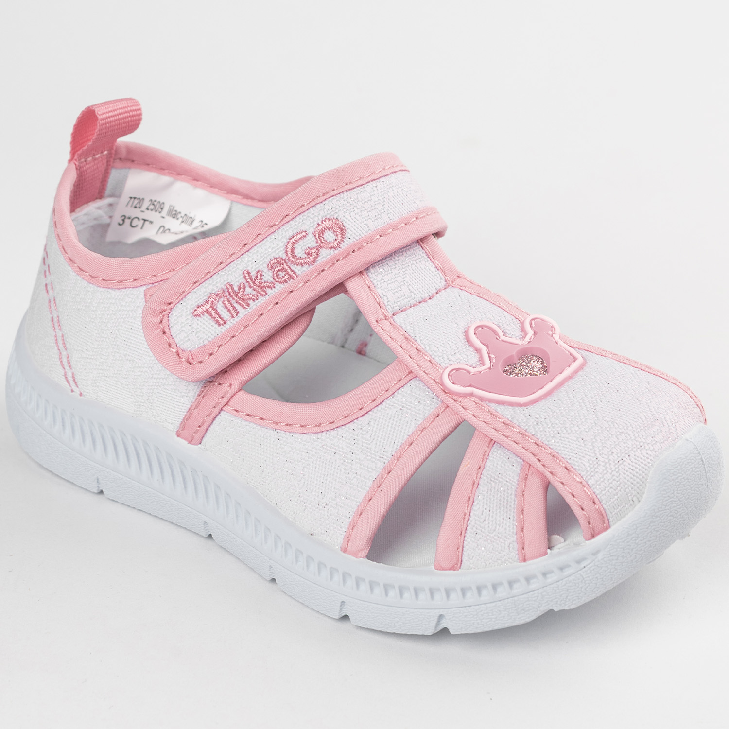 Сандалии TikkaGo 7T20_2509_white-pink - фото 5