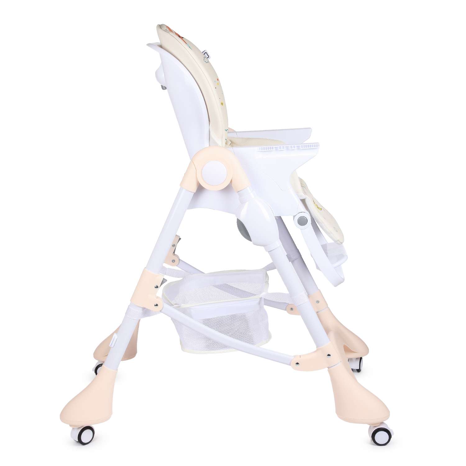 Стульчик для кормления Babyton Happy Animals Beige классический - фото 11