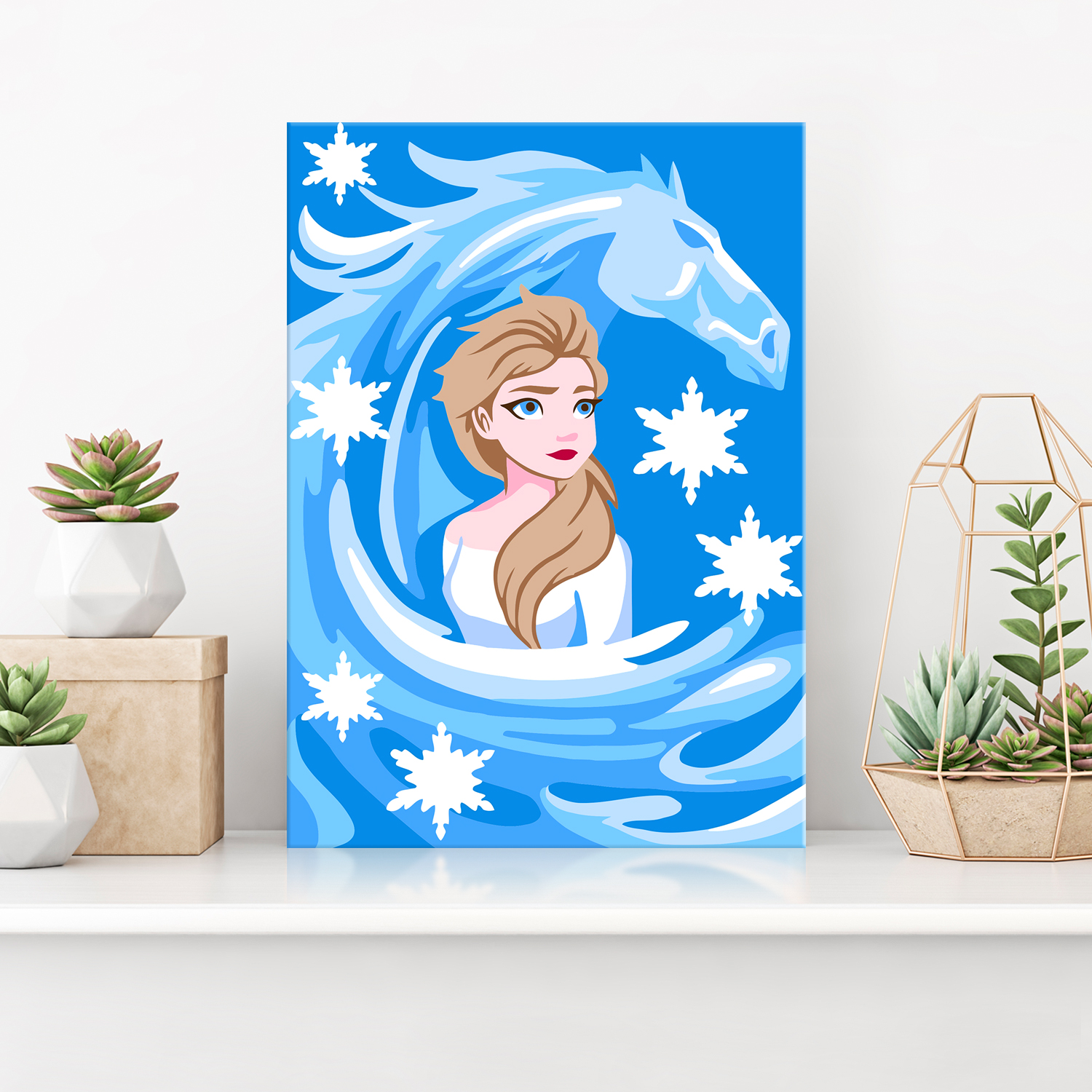 Картина по номерам Hobby Paint Эльза и Нокк в ассортименте - фото 3