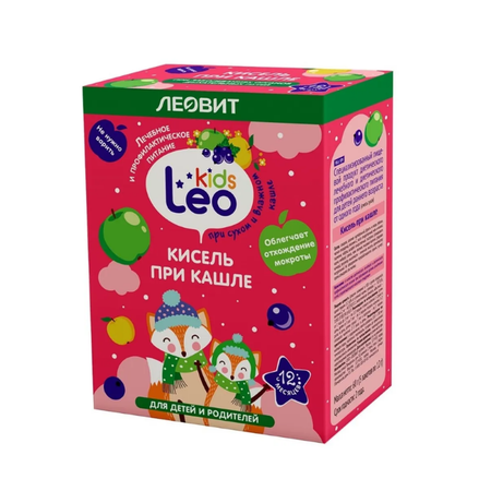 Кисель детский при кашле Леовит Leokids Леовит