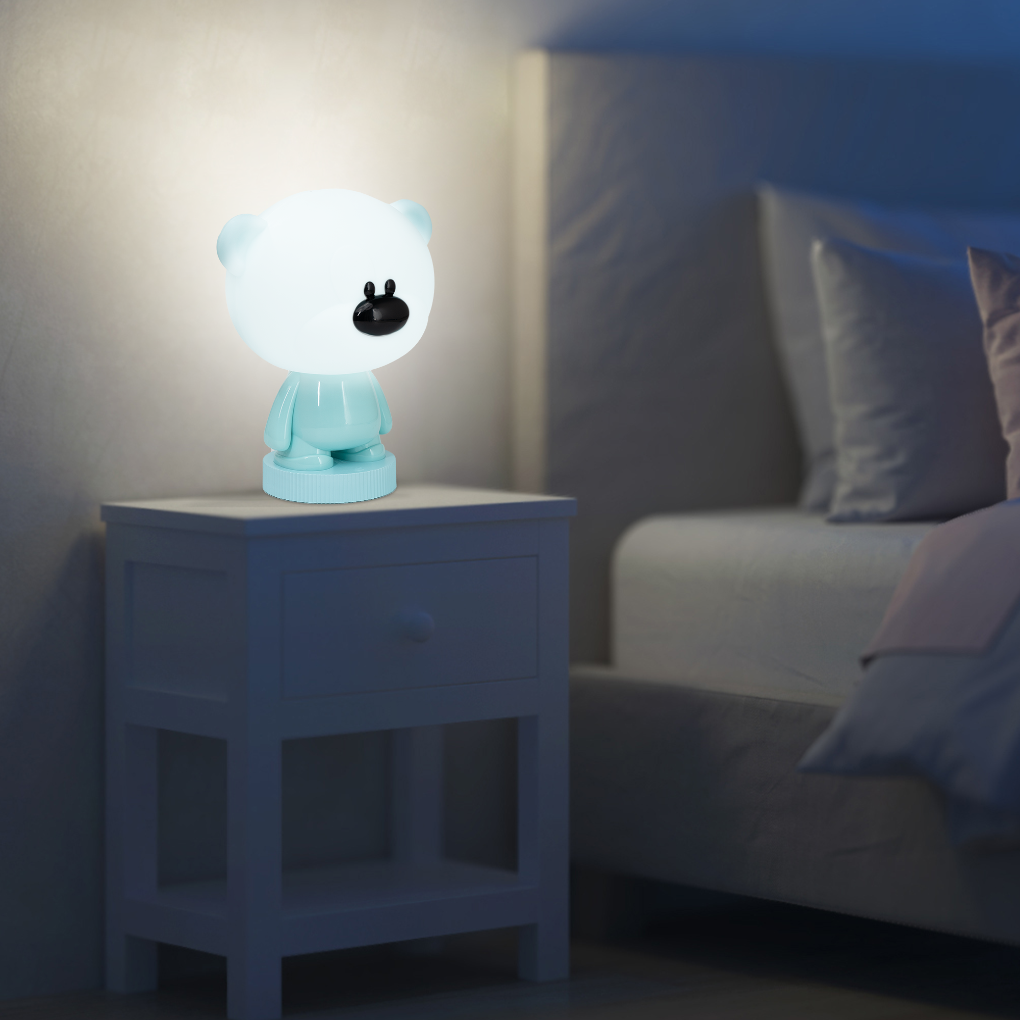Ночник Фотoн Голубой - фото 3