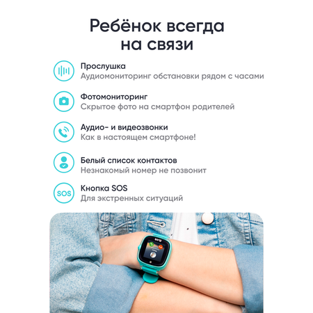 Детские смарт-часы ELARI KidPhone Fresh 4G