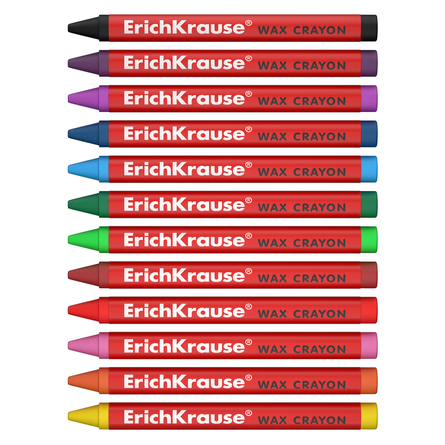 Восковые мелки ArtBerry 12 шт. - фото 1