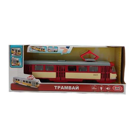 Трамвай Play Smart Tatra со светом и звуком