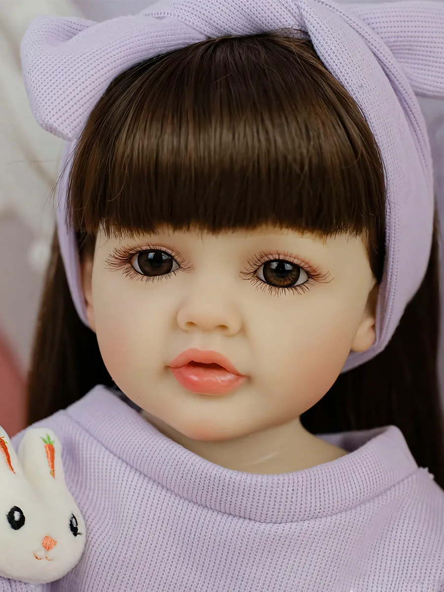 Кукла пупс Reborn Dolls Лия высота 55 см MM8542 - фото 4