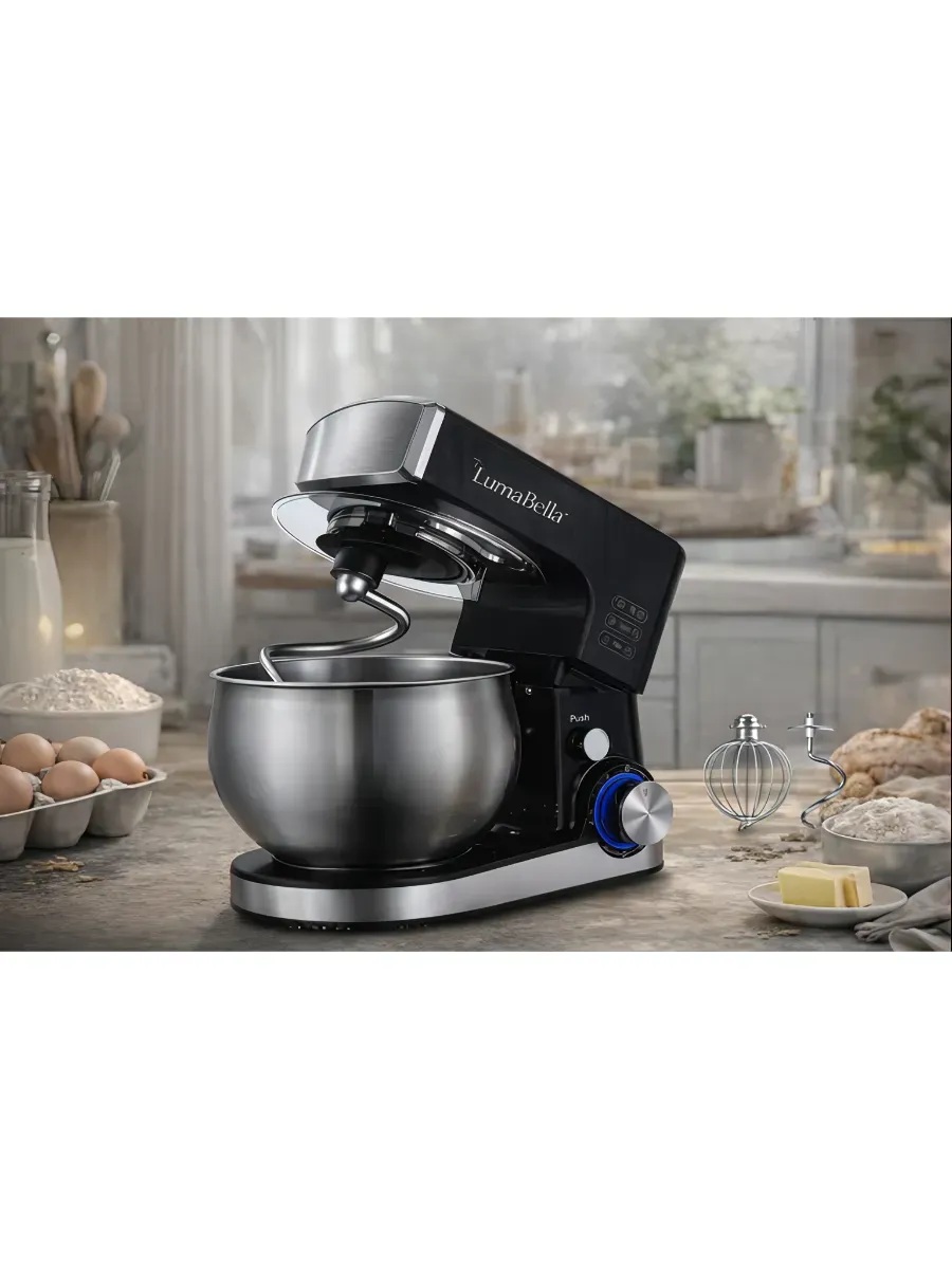 Планетарный миксер CASTLELADY 6 л, 1700W 6 скоростей - фото 14