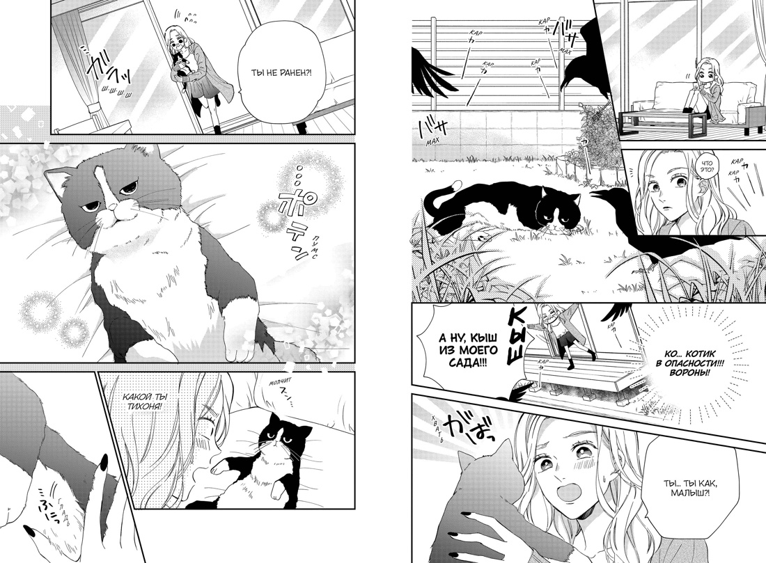 Книга Махаон Махаон.Манга.Граф.ром. Сэнри М. Кот и поцелуй. Том 1 - фото 14