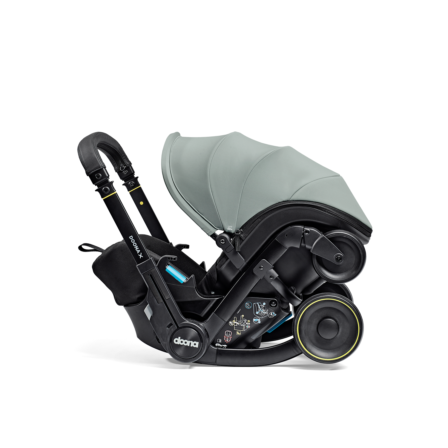 Автокресло Doona X Dusty Sage Isofix 0 (0 -13 кг) - фото 19