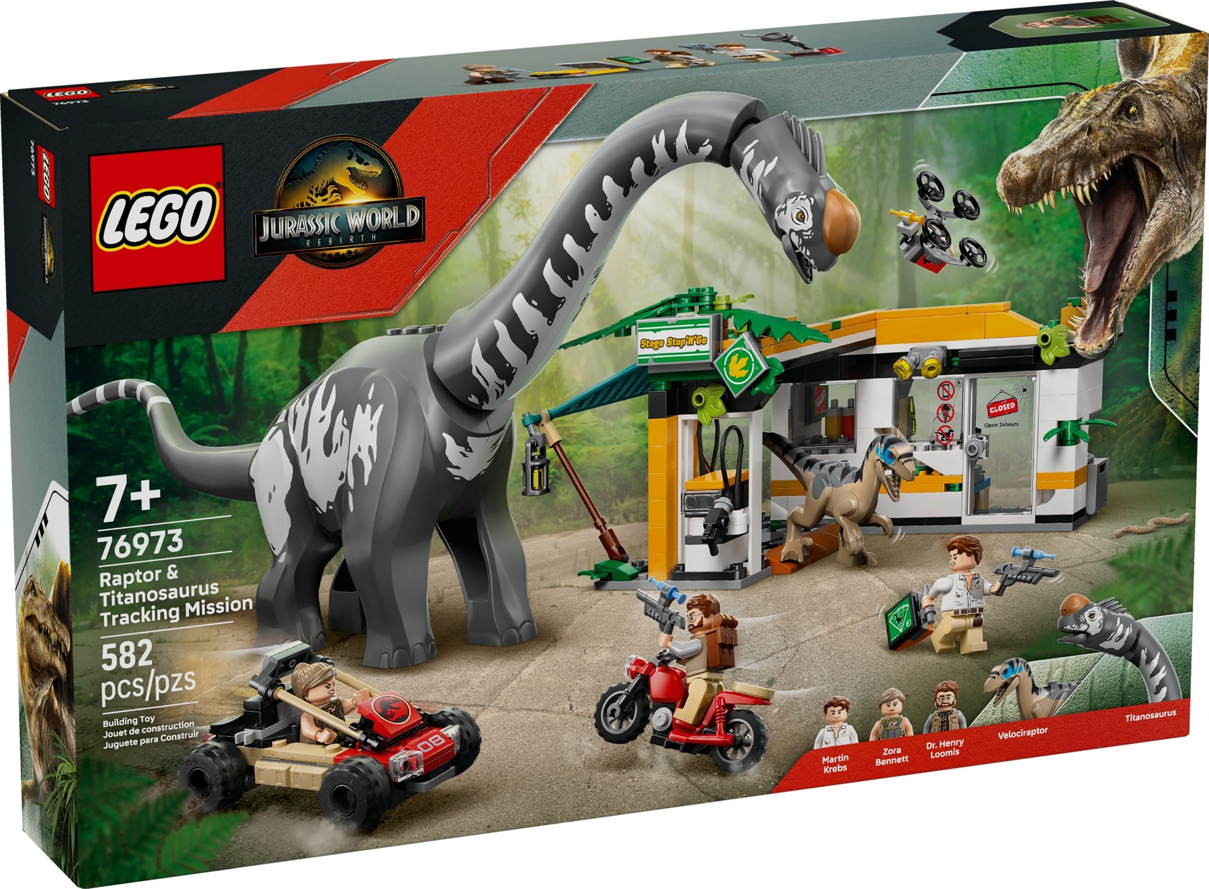 Изображение товара Конструктор LEGO Jurassic World 76973 582 дет. Изображение товара Конструктор LEGO Jurassic World 76973 582 дет.