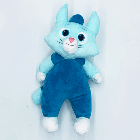 Игрушка мягкая Цветняшки котик 35 см