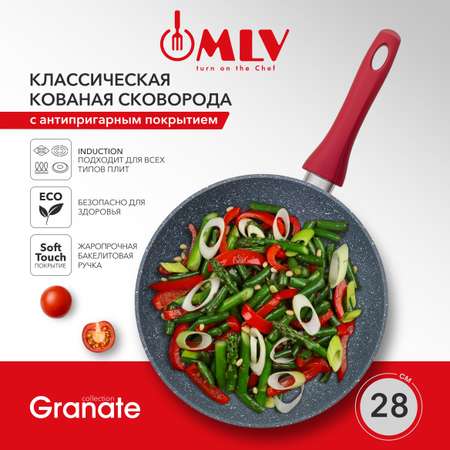 Сковорода с антипригарным покрытием Moulin Villa Granate 28 см