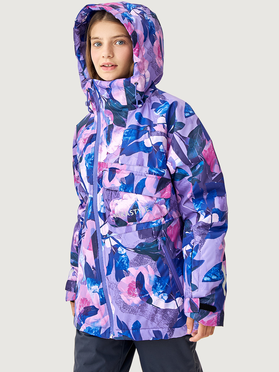 Костюм NIKASTYLE 7з2425 фиолет/графит - фото 5