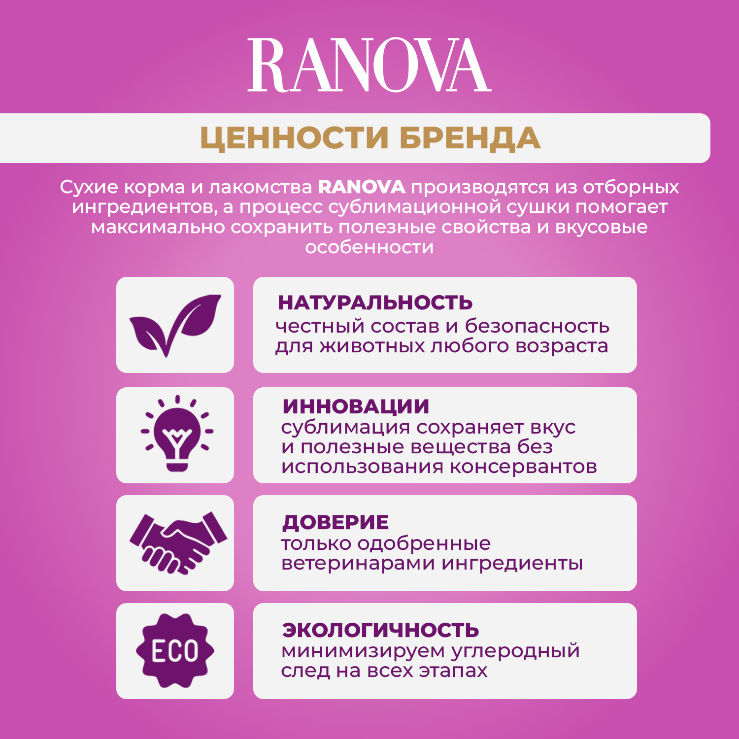 Лакомство для собак nova Ranova Курица сублимированное 50г - фото 8