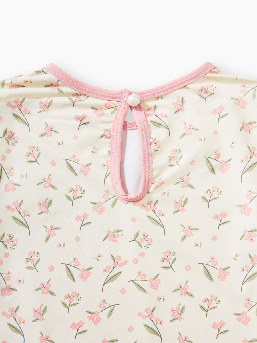 Купальник Happy Baby 50697-1_pink flower - фото 4