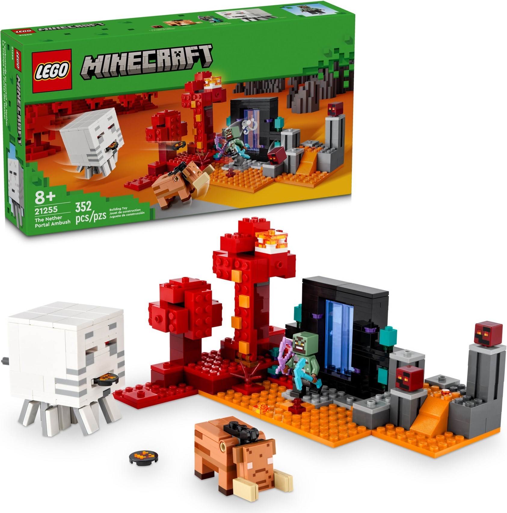 Конструктор LEGO Minecraft 21255 352 дет. - фото 1
