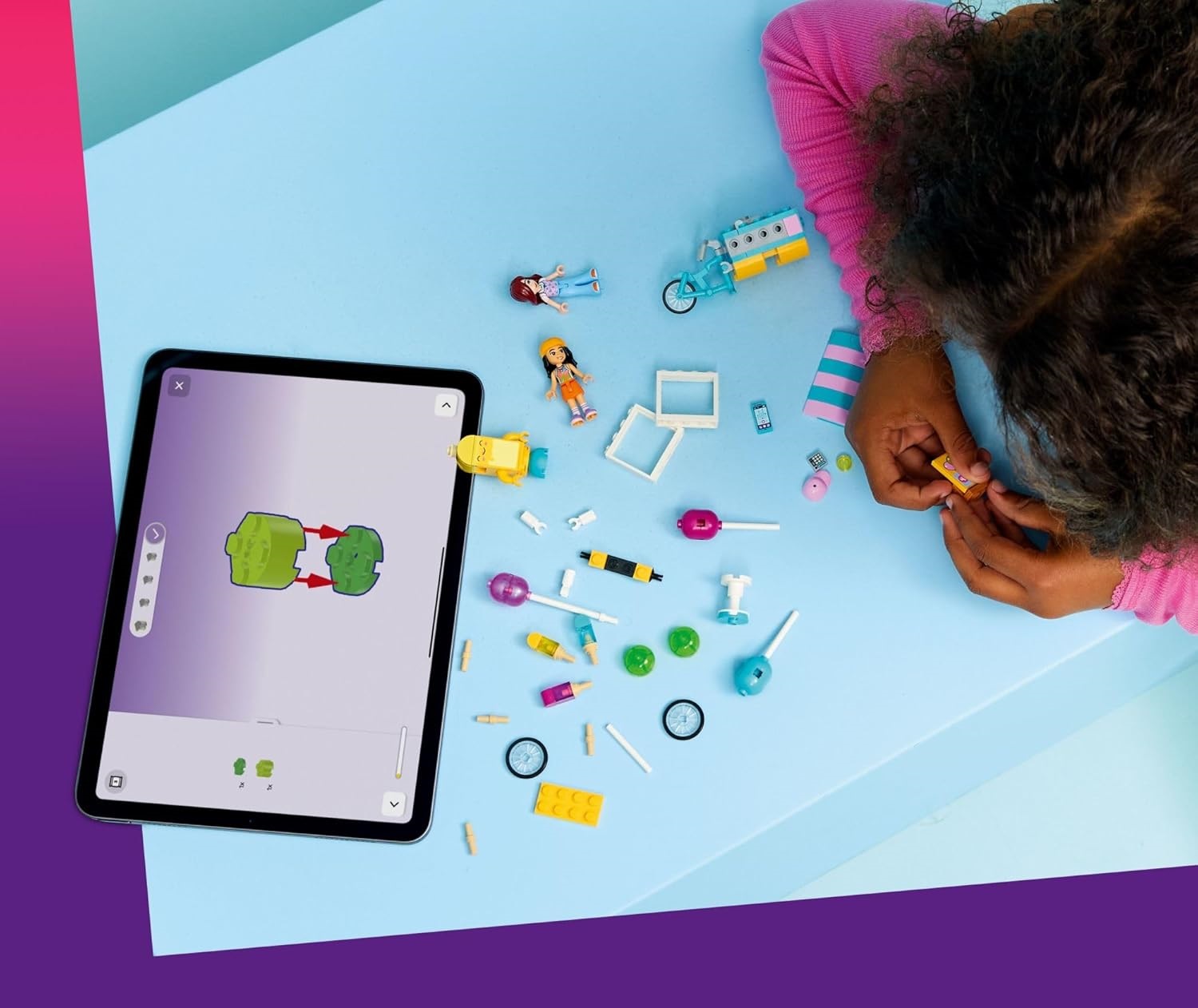 Конструктор LEGO Friends Прилавок с мороженым 107 дет. - фото 6