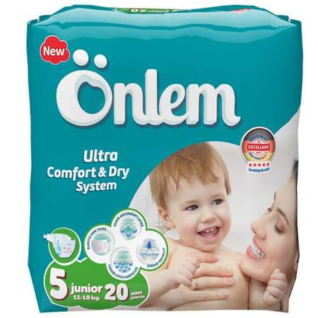 Подгузники Onlem Ultra Comfort 5 20 шт.