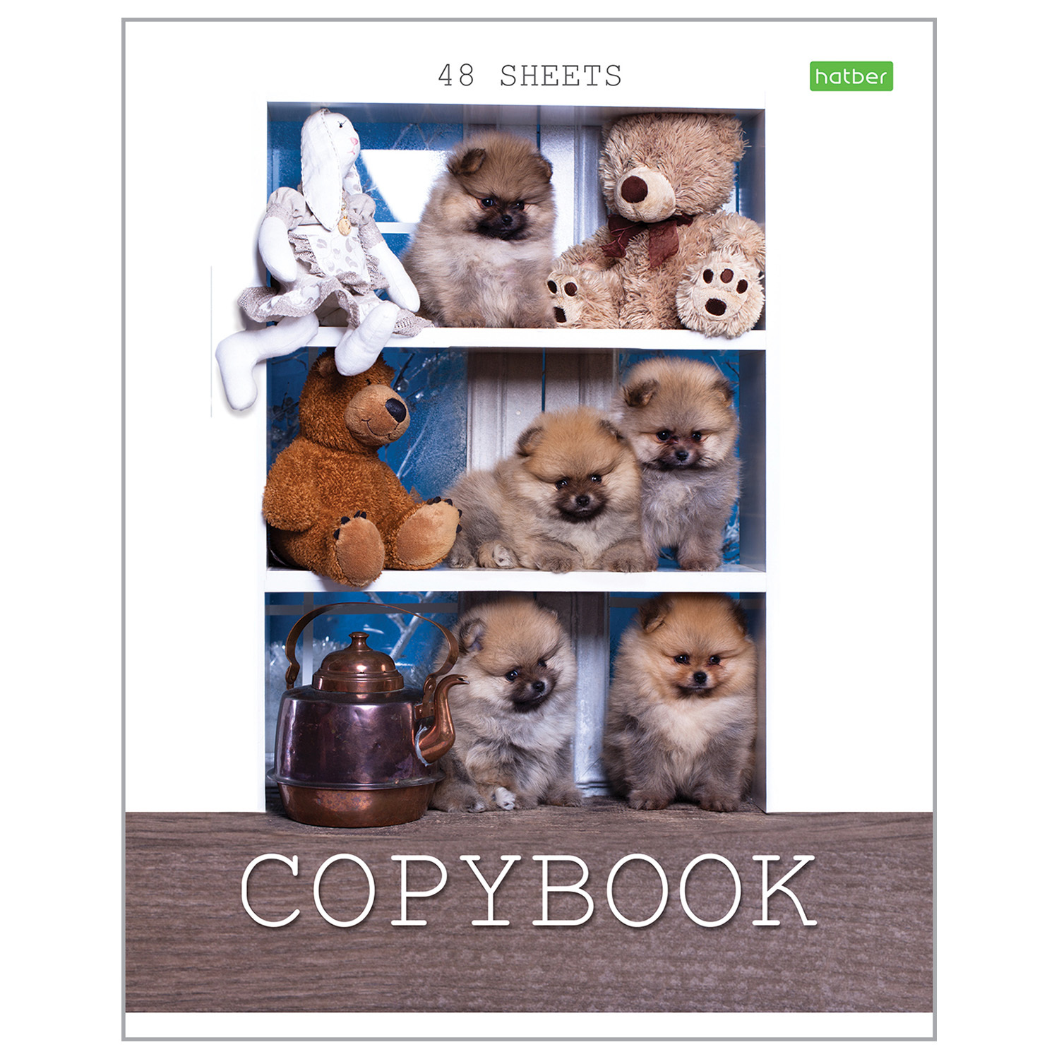 Общая тетрадь Hatber клетка 48 лист. в ассортименте - фото 11