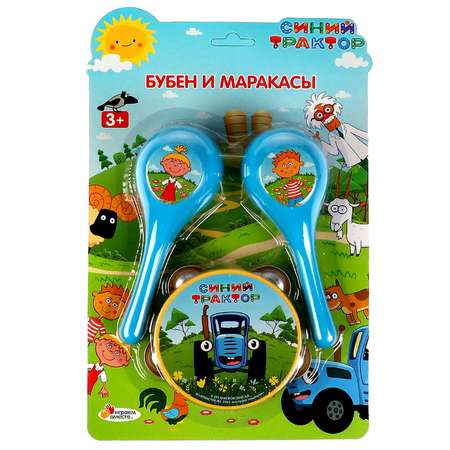 Игрушка музыкальная Играем вместе Синий трактор аксессуар