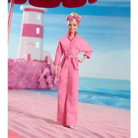 Кукла классическая Barbie Марго Робби в розовом костюме