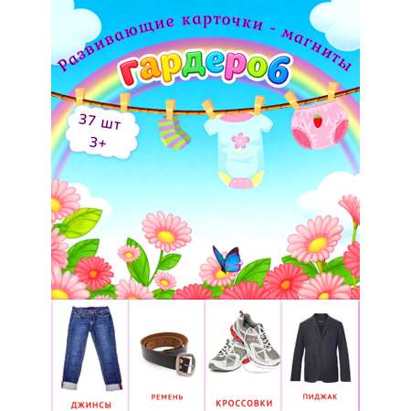 Карточки Фабрика Магнитных Игр Гардероб