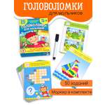 Игра развивающая Дрофа-Медиа IQ Box. Головоломки для мальчиков 4299