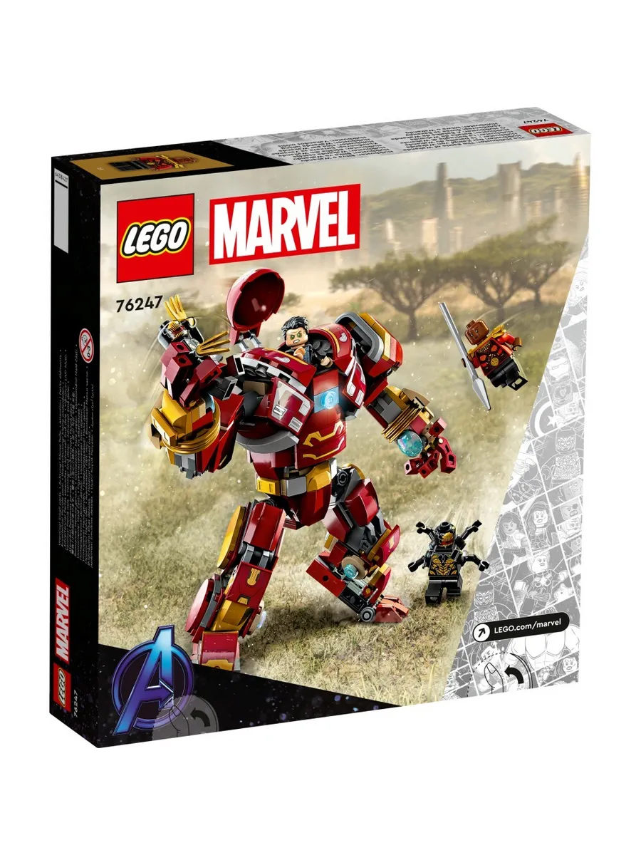 Конструктор LEGO Marvel Super Heroes Халкбастер: битва за Ваканду 385 дет. - фото 4