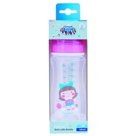 Бутылочка Canpol Babies 300 мл в ассортименте