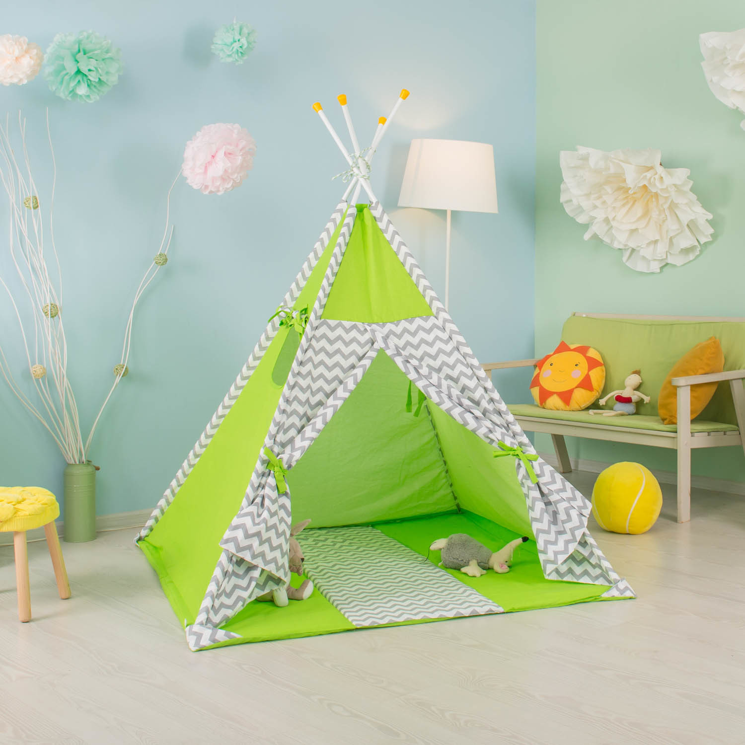 Палатка Polini kids Зигзаг - фото 7