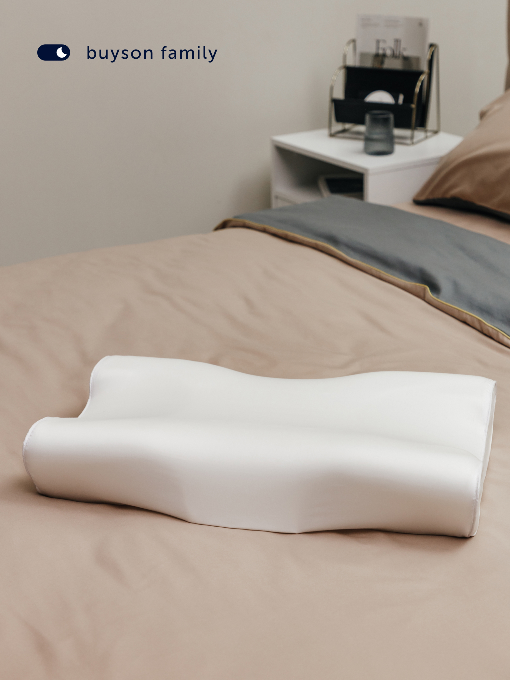 Подушка ортопедическая buyson БайШарм 32 x 54 см - фото 13