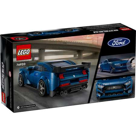 Конструктор LEGO Speed Champions Ford Mustang Dark Horse блочный