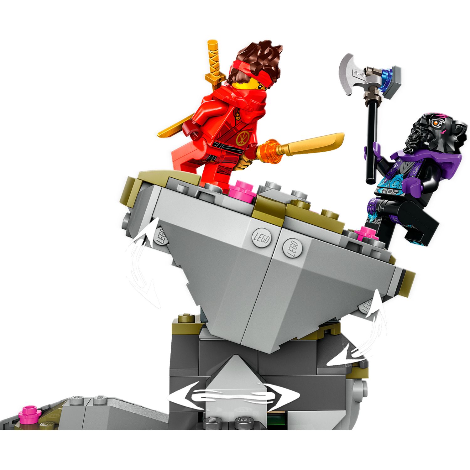 Конструктор LEGO NINJAGO Храм камня дракона 1212 дет. - фото 7