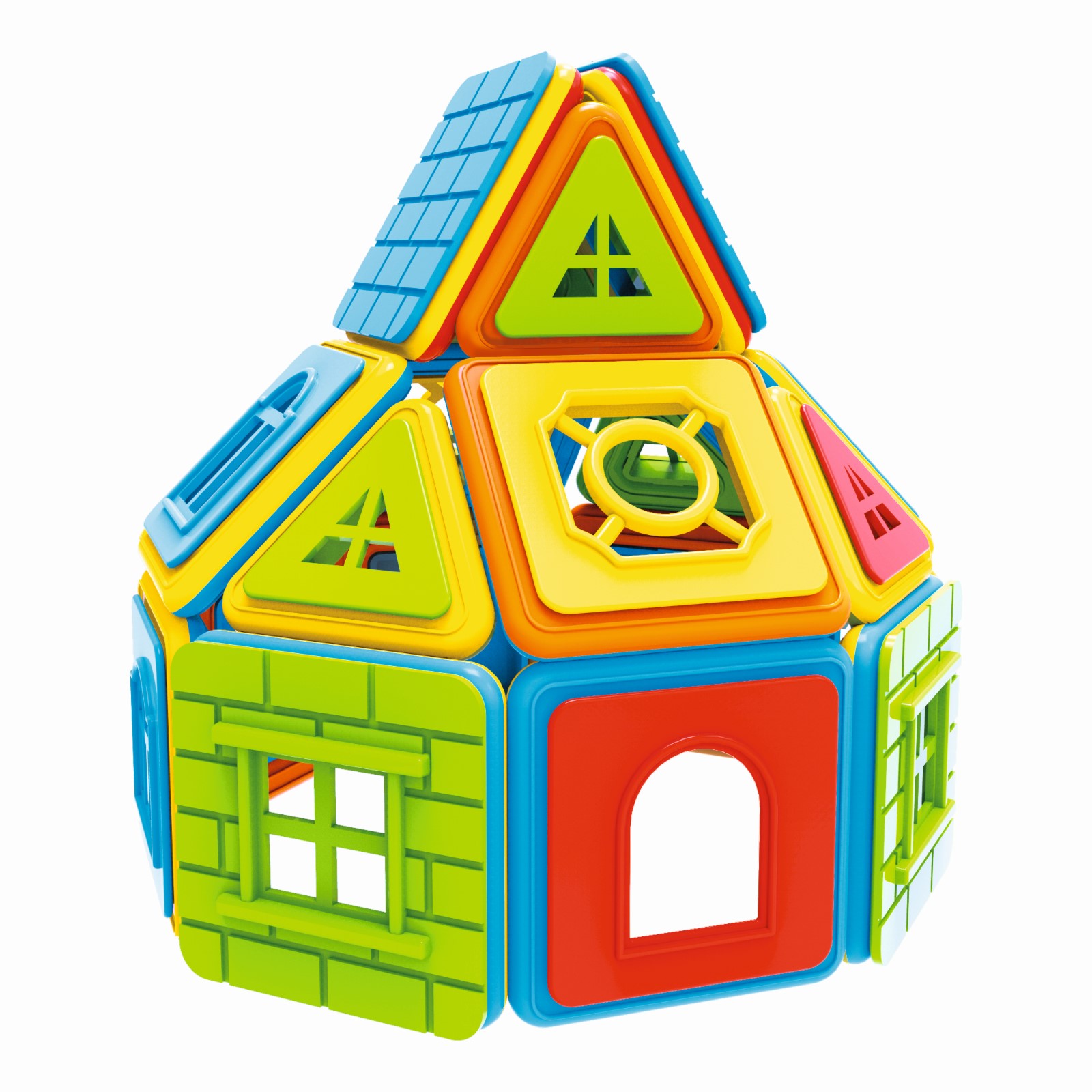 Конструктор Sima-Land Замок магнитный - фото 4