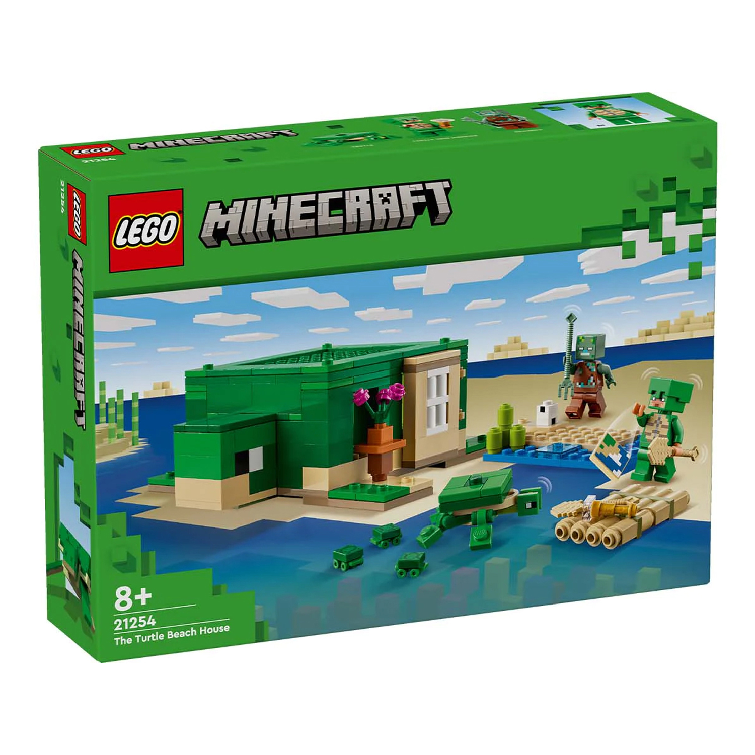 Конструктор LEGO Minecraft Домик на Черепашьем пляже - фото 10