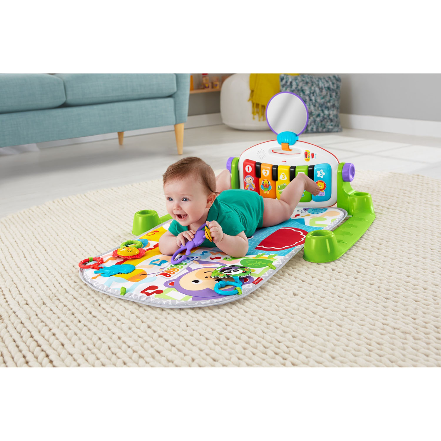 Коврик Fisher Price Пианино - фото 6